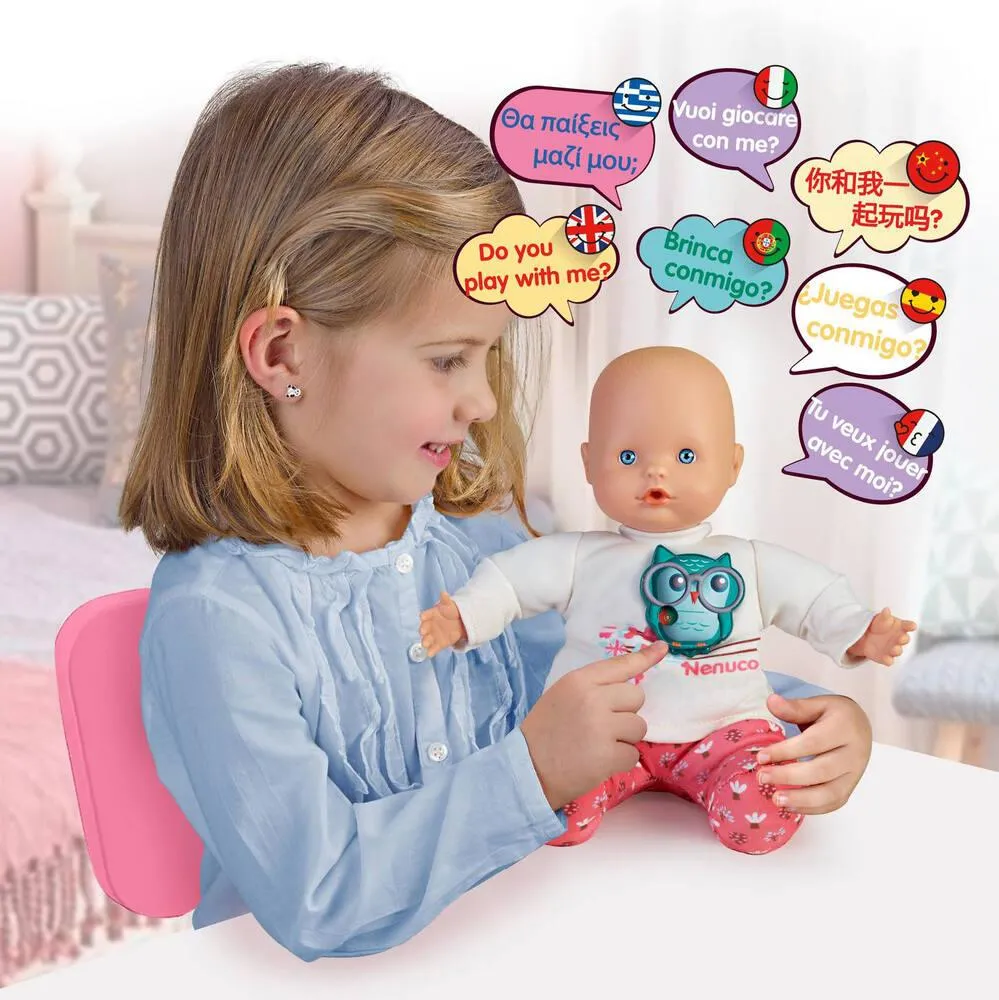 NENUCO - POUPON PARLE 7 LANGUES 30 CM