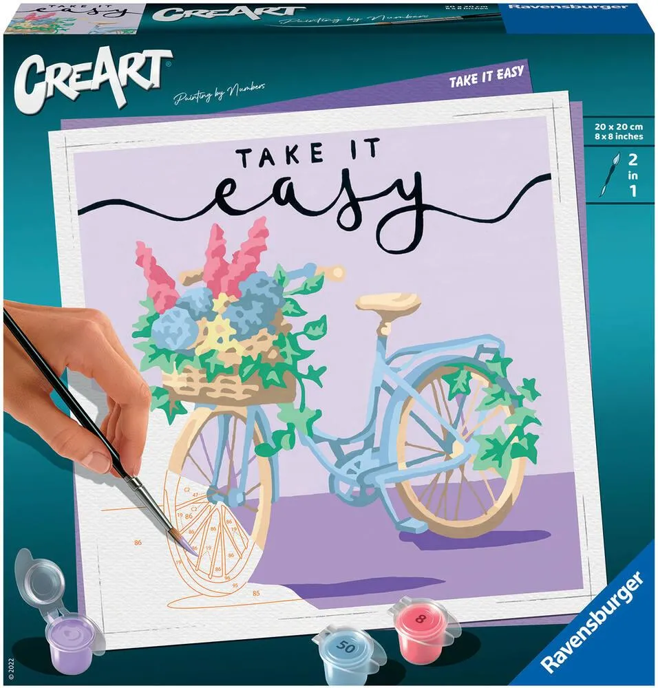 CREART - FORMAT CARRÉ - TAKE IT EASY