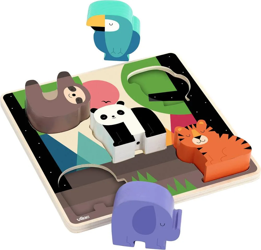 ENCASTREMENT SONORE EN BOIS - LA JUNGLE - ANDY WESTFACE