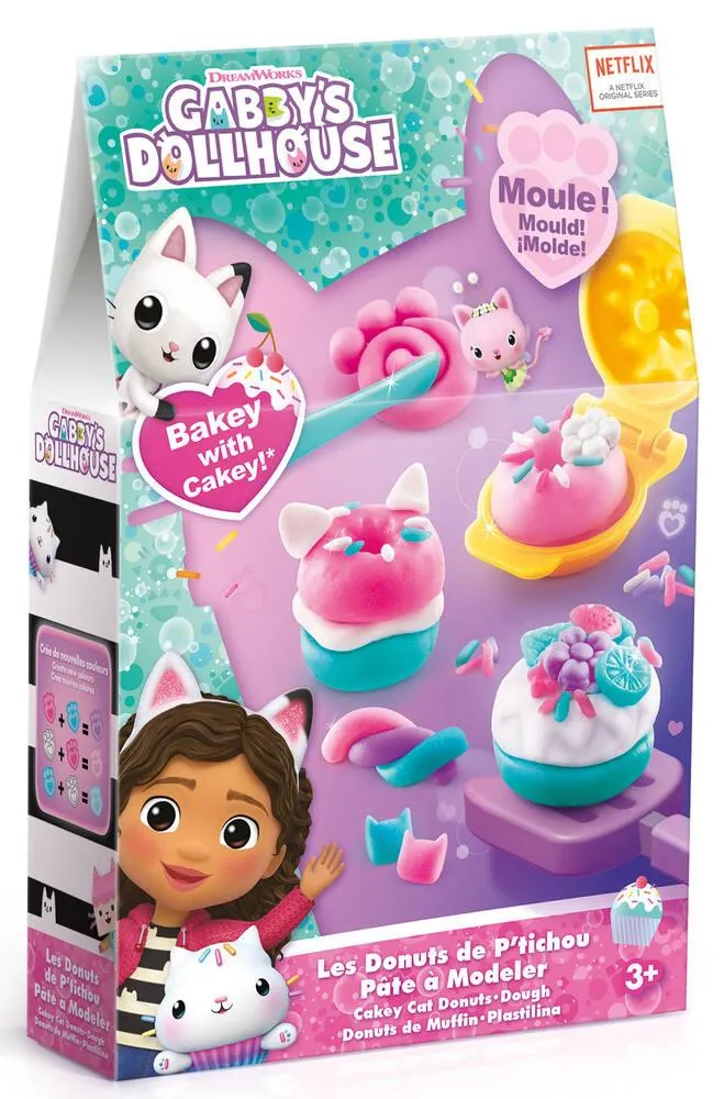 GABBY ET LA MAISON MAGIQUE - LES DONUTS DE P'TIT CHOU PATE A MODELER