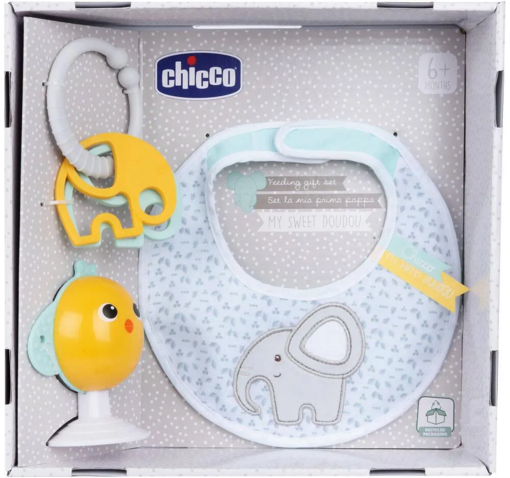 MY SWEET DOUDOU - COFFRET REPAS ELEPHANT ET SES AMIS