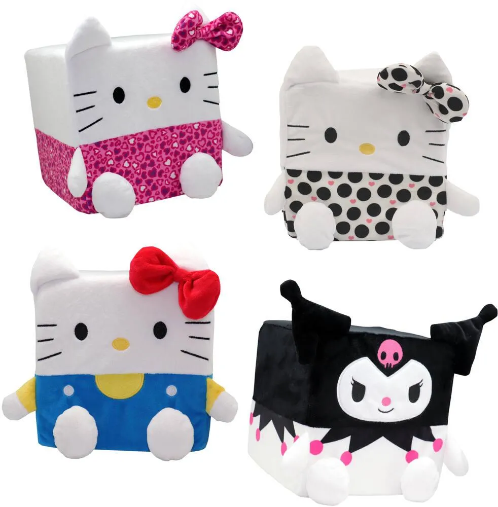 HELLO KITTY - PELUCHE CUBEEZ DE 20 CM