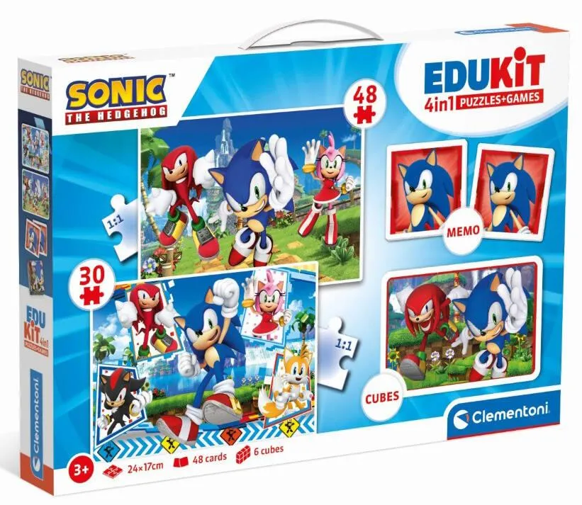 SONIC - EDUKIT 4 EN 1