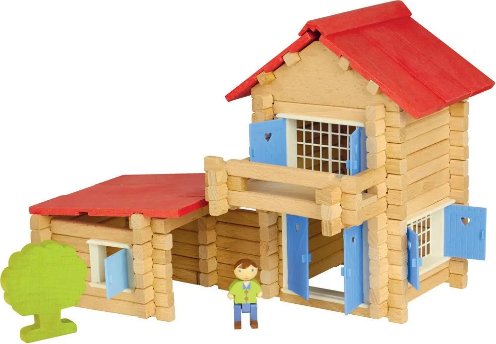 LA MAISON EN BOIS 140 PIECES
