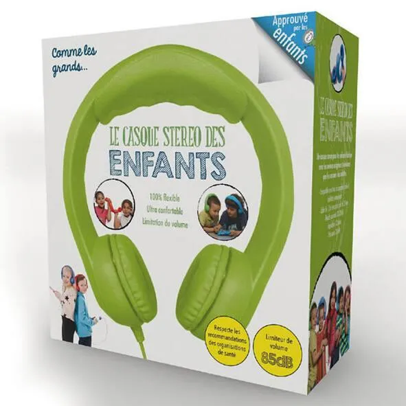 CASQUE STEREO VERT