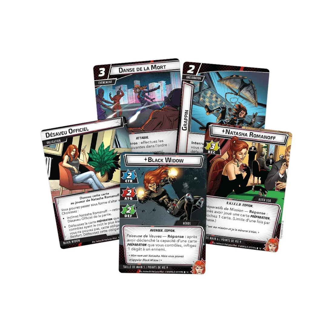Marvel Champions : Le Jeu De Cartes - Black Widow