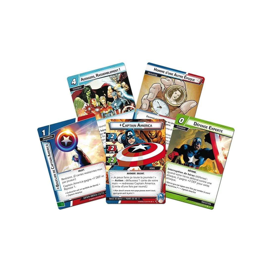 Marvel Champions : Le Jeu De Cartes - Captain America