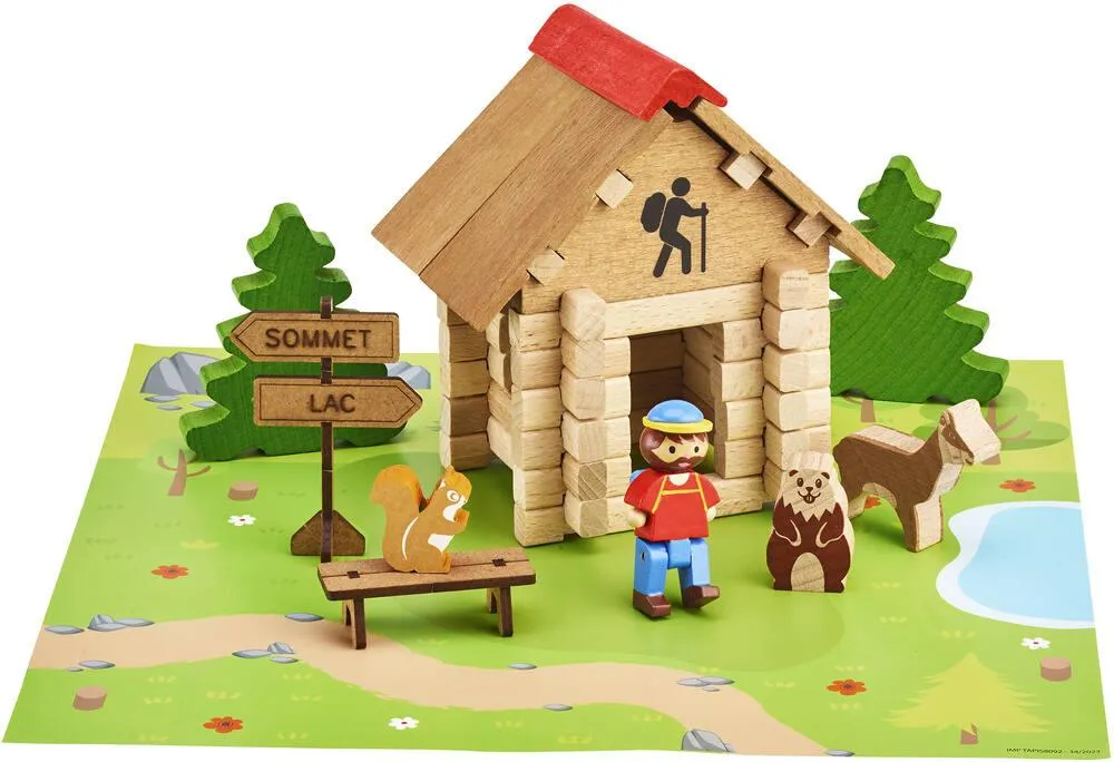 LA CABANE DE MONTAGNE - 55 PIECES