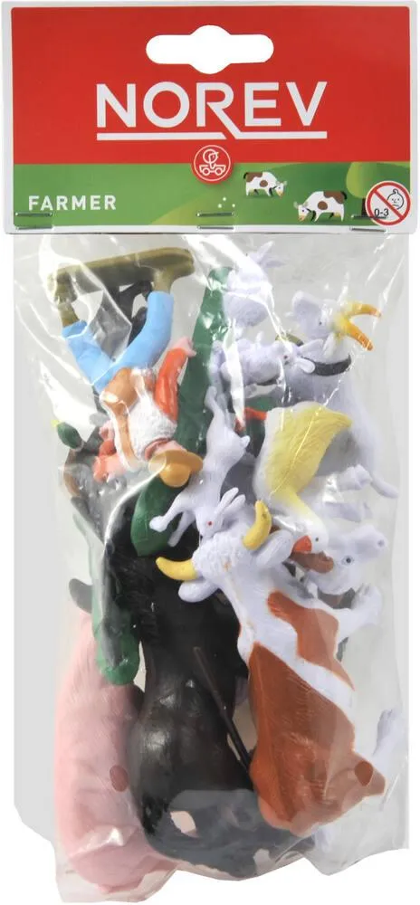 ANIMAUX DE LA FERME 14 PIECES