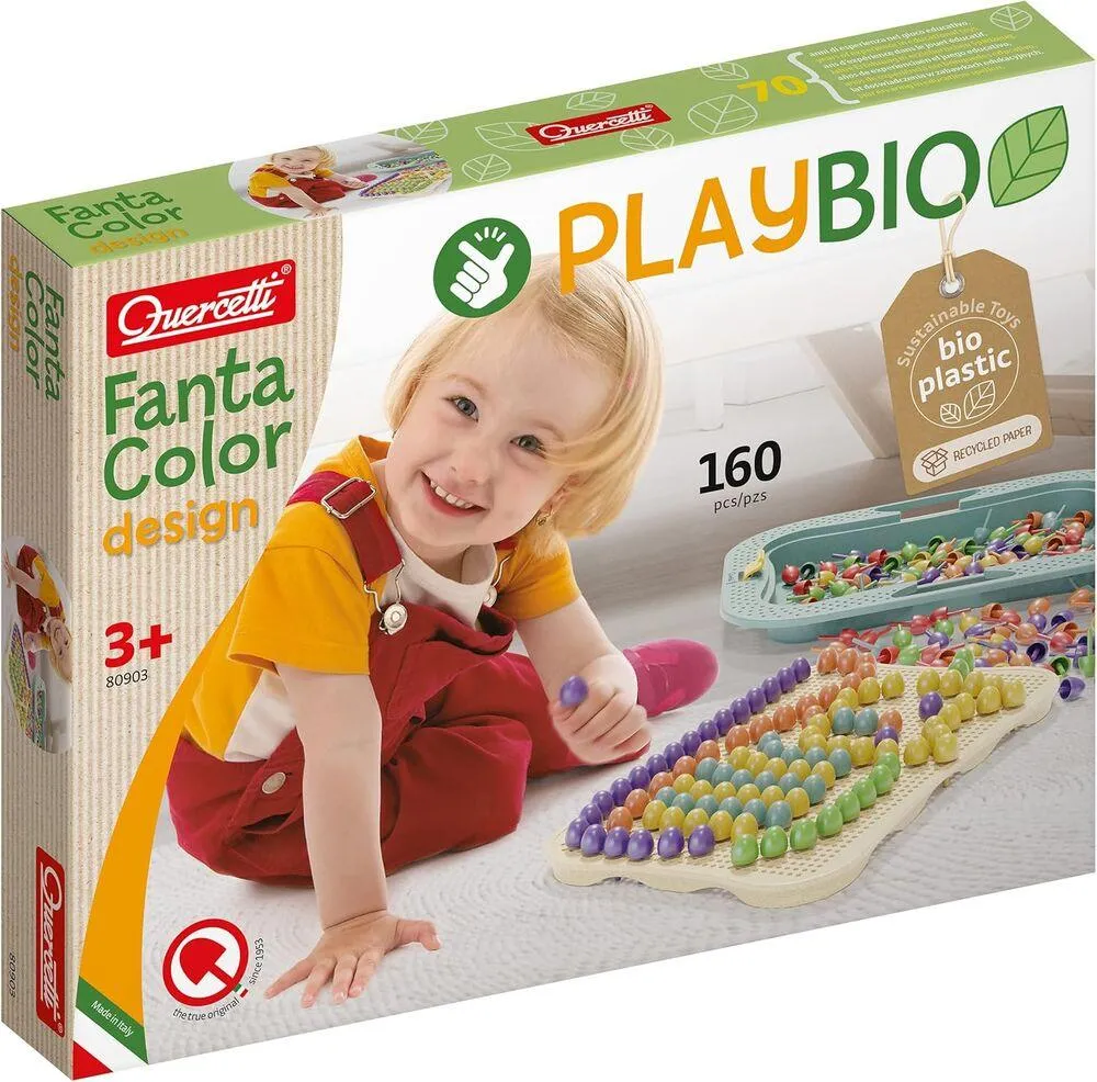 PLAY BIO FANTACOLOR DESIGN 160 PIECES
