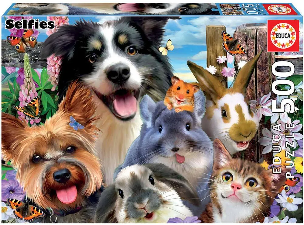 PUZZLE 500 PIECES - FUNNY SELFIE