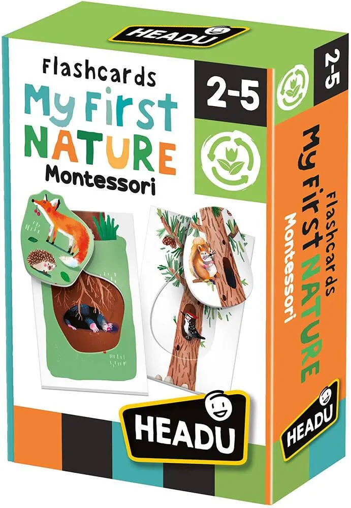 MONTESSORI - FLASHCARDS MY FIRST NATURE