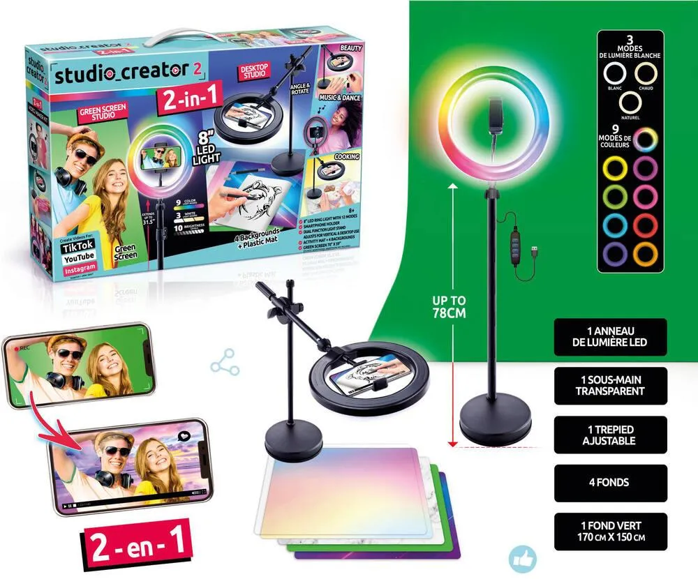 COFFRET INFLUENCEUR 2 EN 1