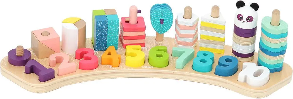 JEU D'EVEIL 1-2-3… EN BOIS