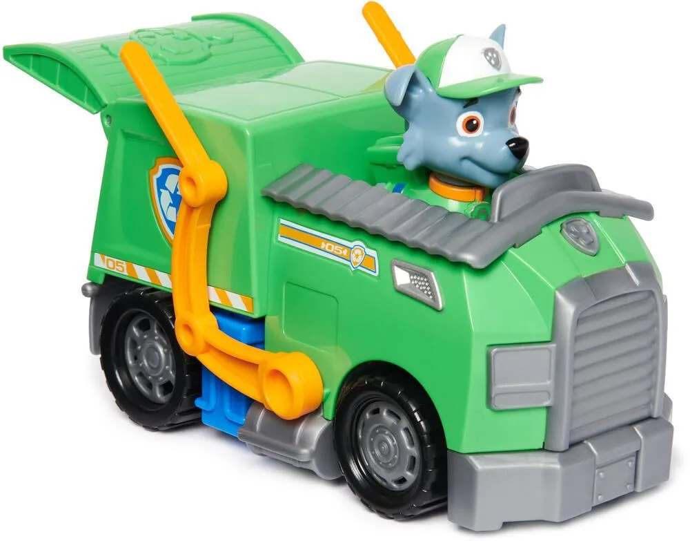 PAT'PATROUILLE  - VEHICULE ET FIGURINE ROCKY