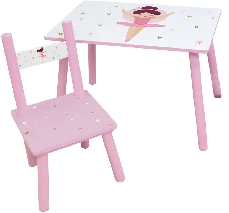 BALLERINE TABLE +1 CHAISE