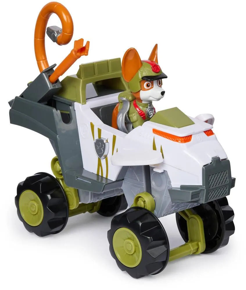 PAT'PATROUILLE - VEHICULE ET FIGURINE TRACKER JUNGLE PUPS