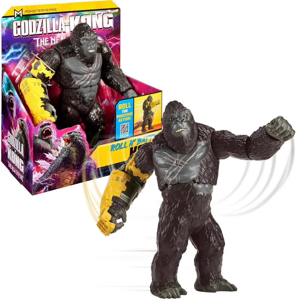 GODZILLA X KONG 2 - FIGURINE GEANTE ARTICULEE DE 28 CM + ATT