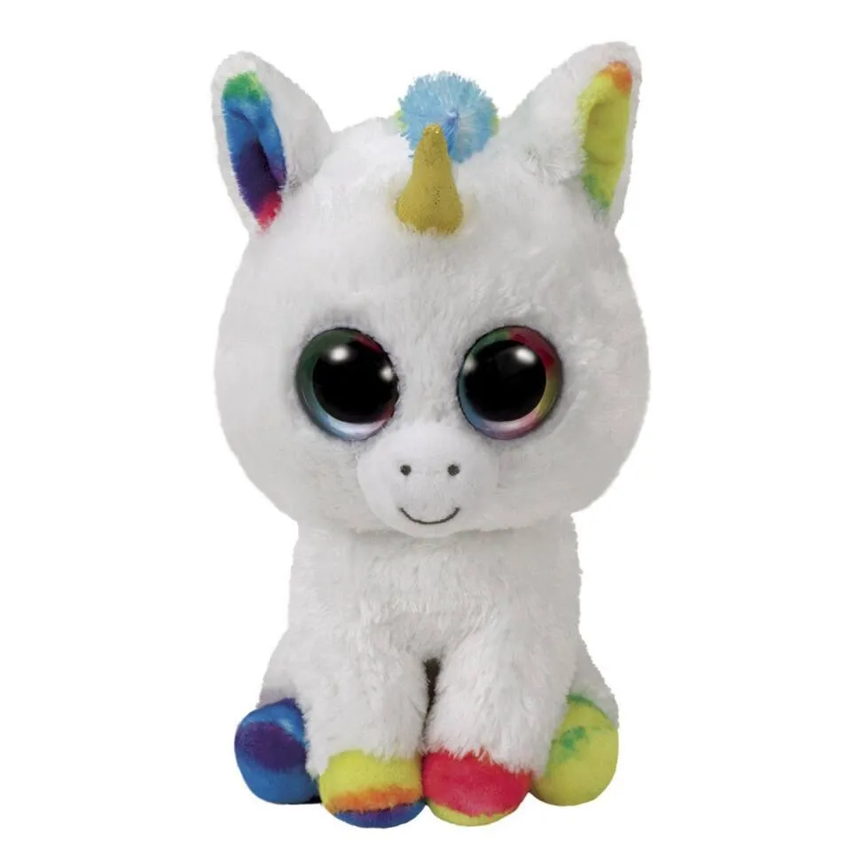PELUCHE PIXY LA LICORNE 23 CM BEANIE BOO'S