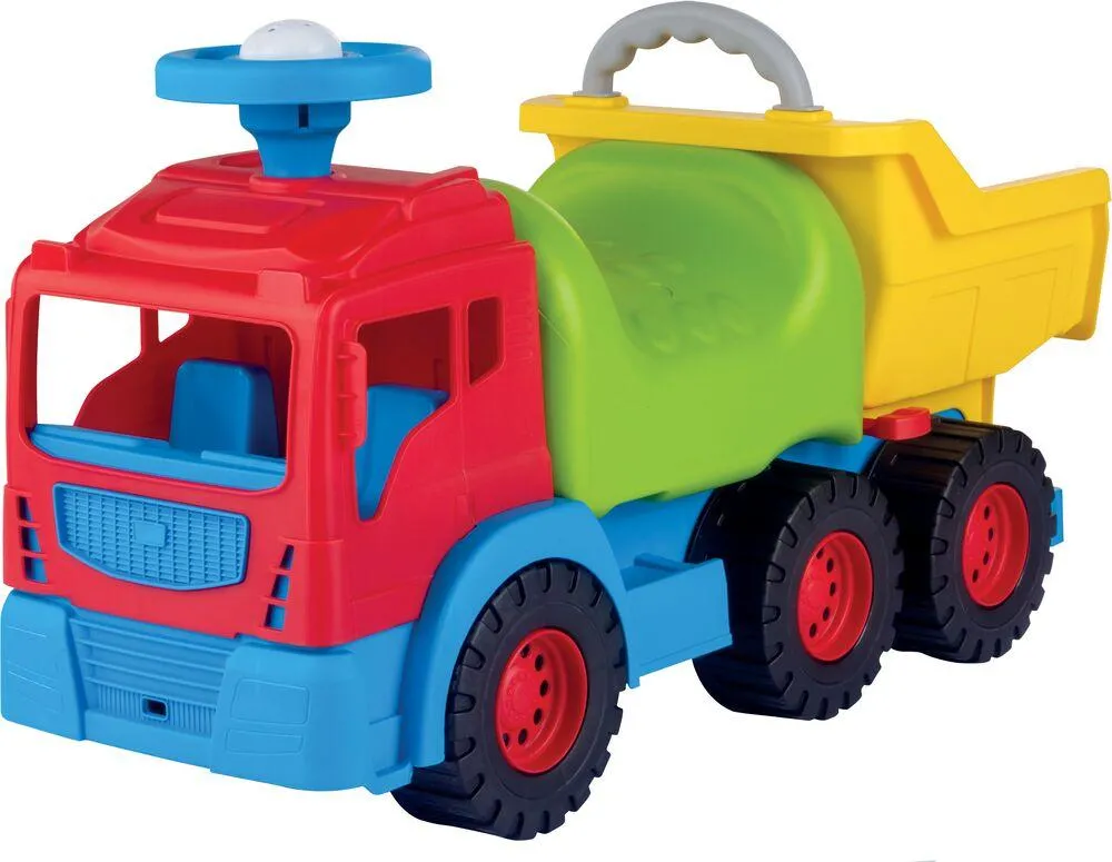 PORTEUR CAMION AVEC BENNE BASCULANTE