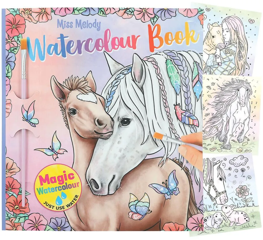 MISS MELODY WATERCOLOUR BOOK