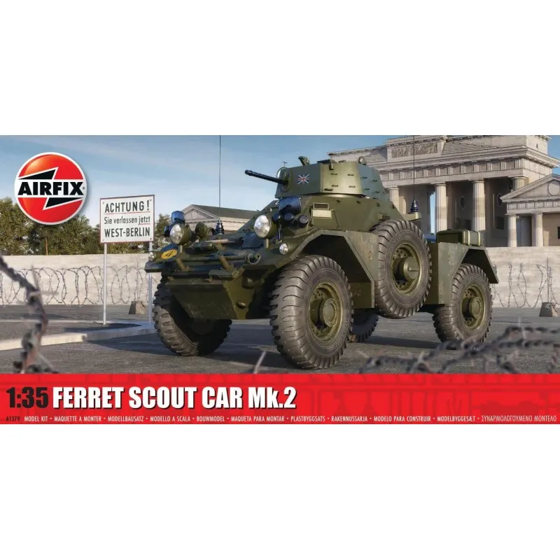 Voiture de reconnaissance Ferret Mk.2. AIRFIX A1379