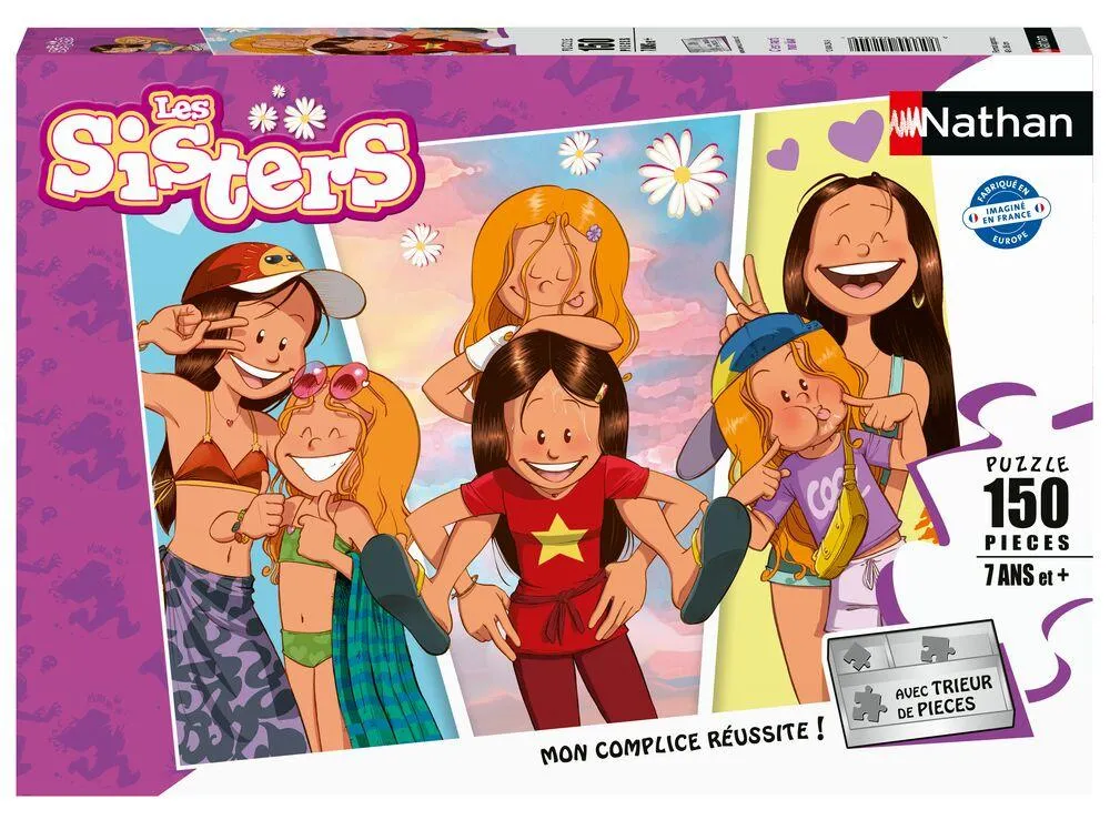 PUZZLE 150 PIECES - C’EST PARTI MON KIWI - LES SISTERS