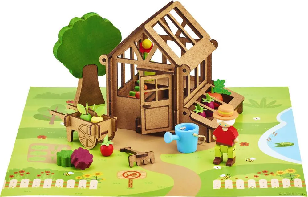 LA SERRE DU JARDINIER - 40 PIECES