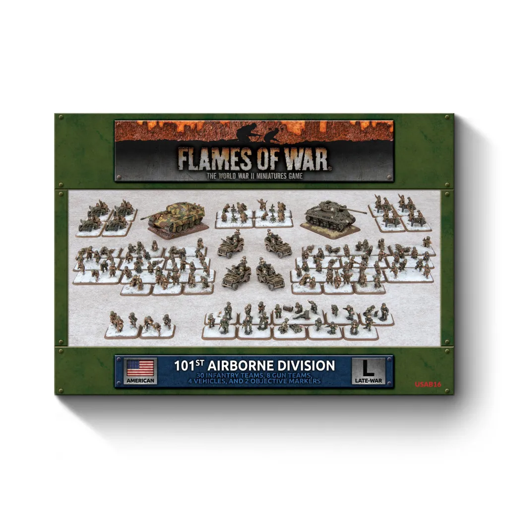 Flames of War - 101st Airborne Division (Winter) Army Deal