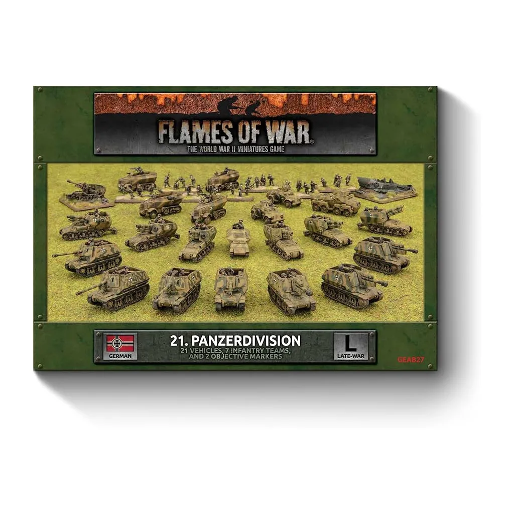 Flames of War - 21st Panzerdivision Army Deal