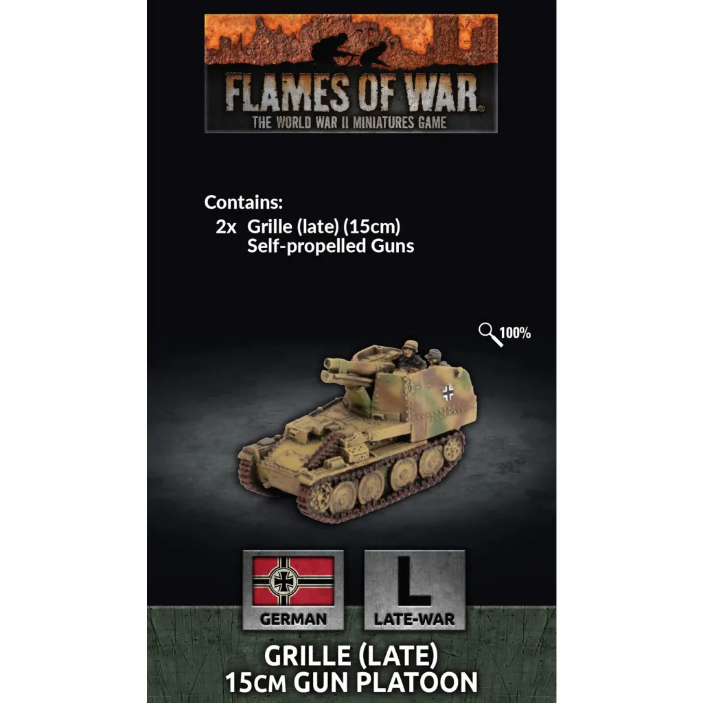 Flames of War - Grille (Late) 15 cm Gun Platoon