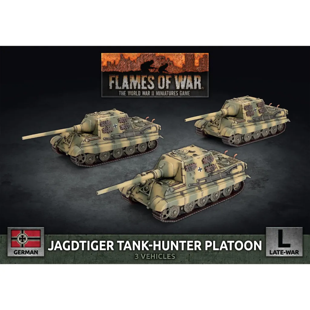 Flames of War - Jagdtiger Tank - Hunter Platoon