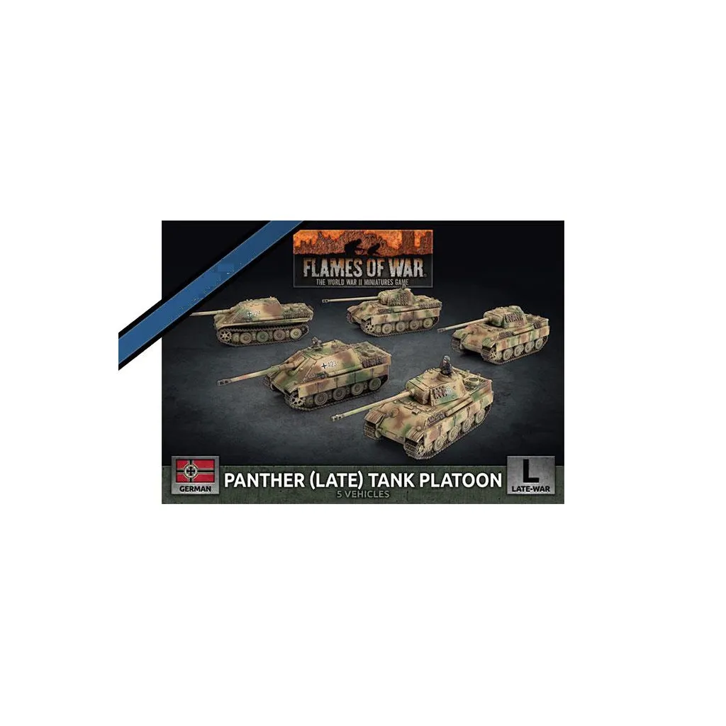 Flames of War - Panther (Late) Tank Platoon
