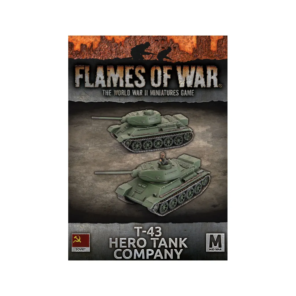 Flames of War - T-43 Tank Company