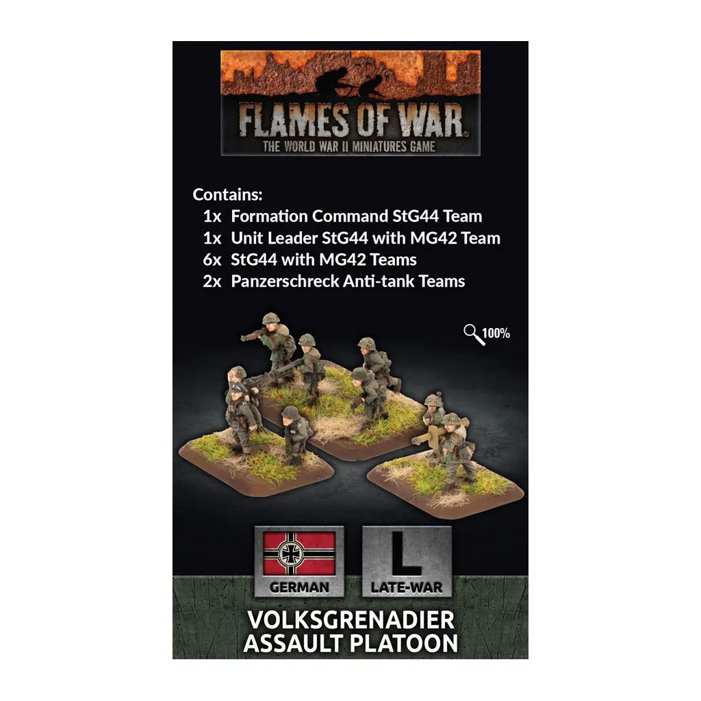 Flames of War - Volksgrenadier Assault Platoon