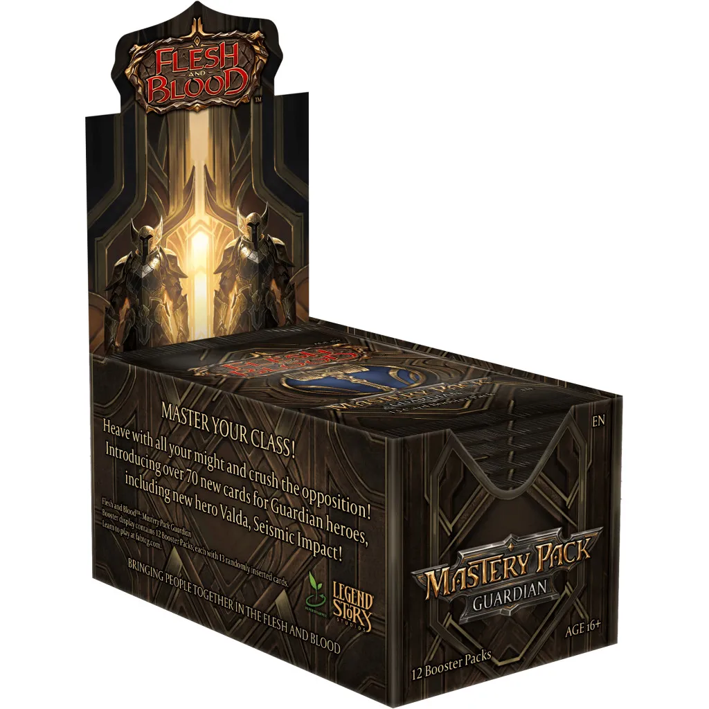 Flesh & Blood - Mastery Pack Guardian - Booster Display