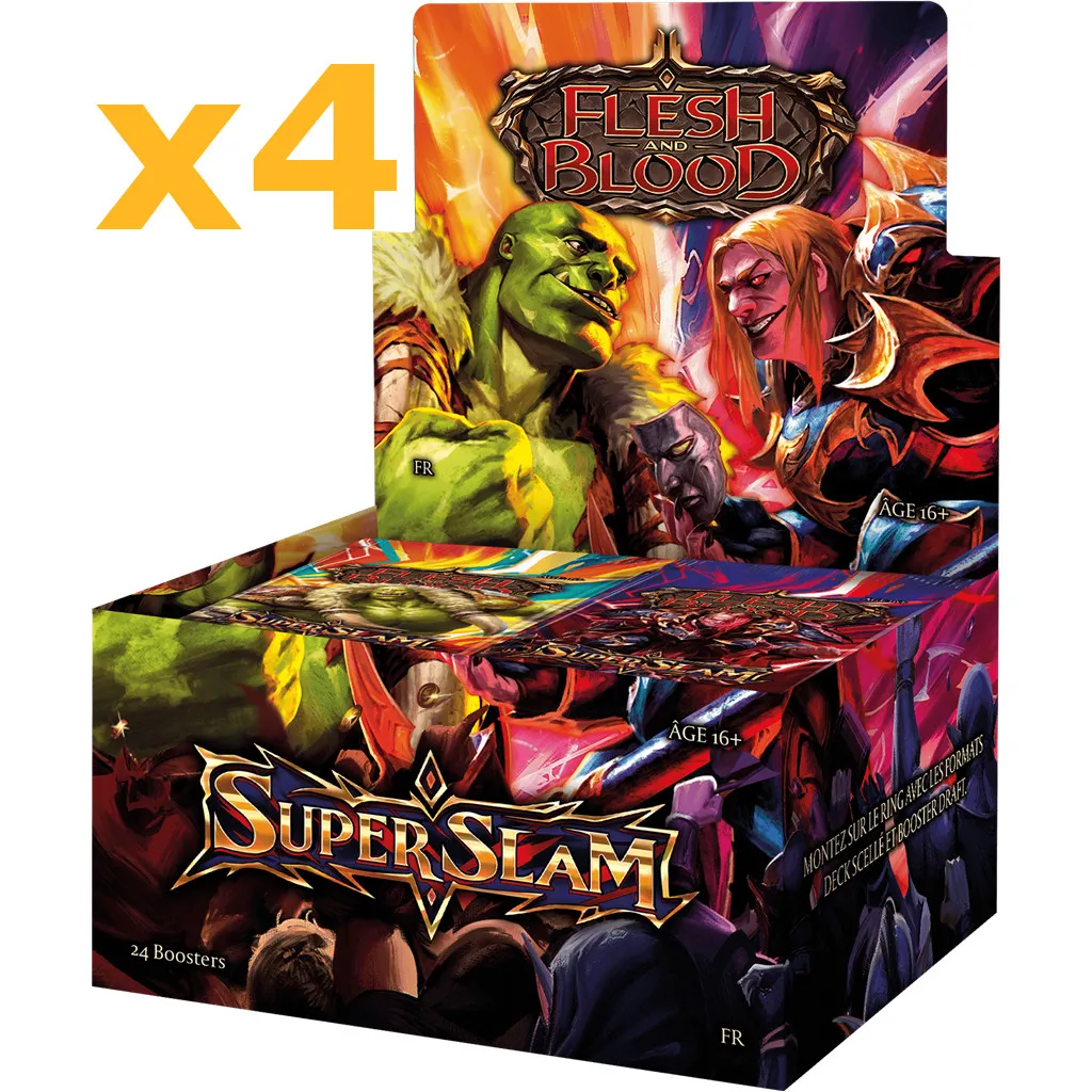 Flesh & Blood - Super Slam - Lot de 4 Boites de 24 boosters