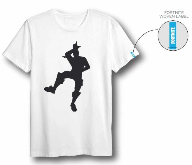 Fortnite - fresh dance white t-shirt m