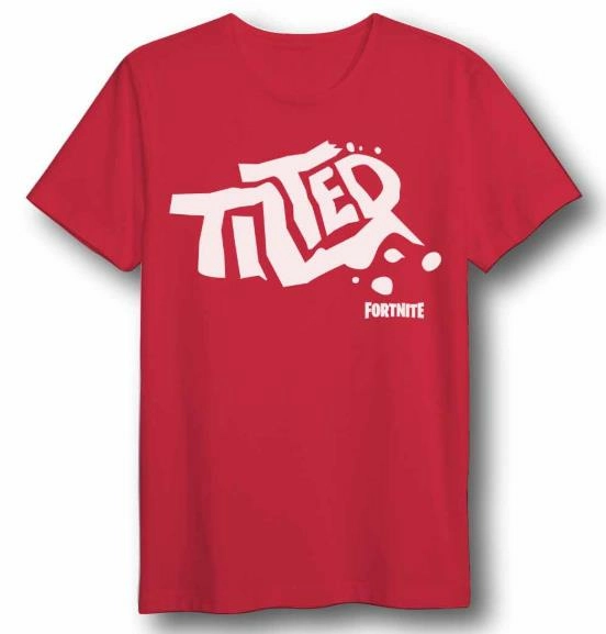 Fortnite - tilted red t-shirt xl