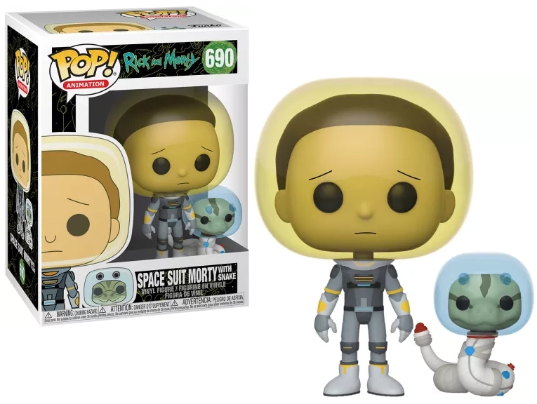 Funko pop! animation rick & morty - morty (in space suit)