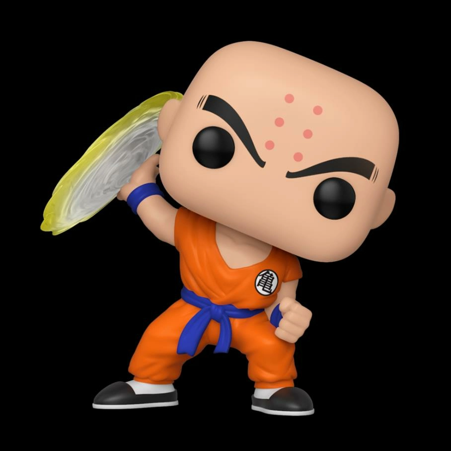 Funko pop! dragon ball z s7 krilin with destructo disc
