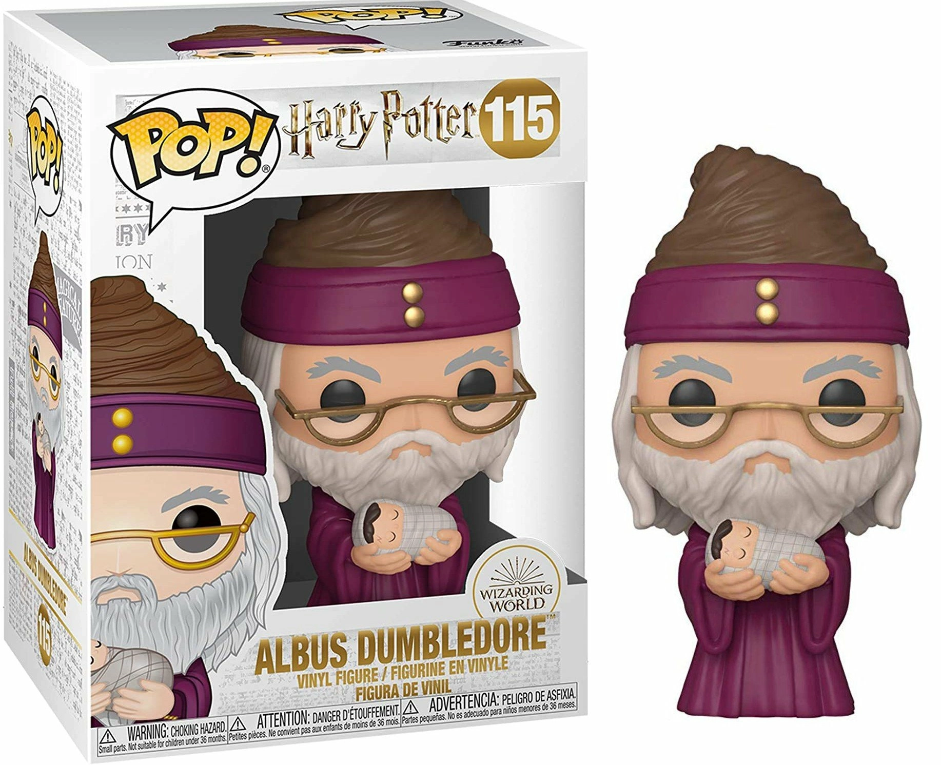 Funko pop! harry potter s10 dumbledore with baby harry