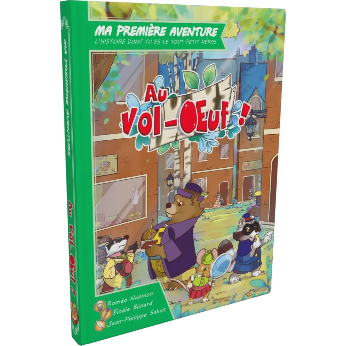 Livre Ma première aventure : Au vol-oeuf!