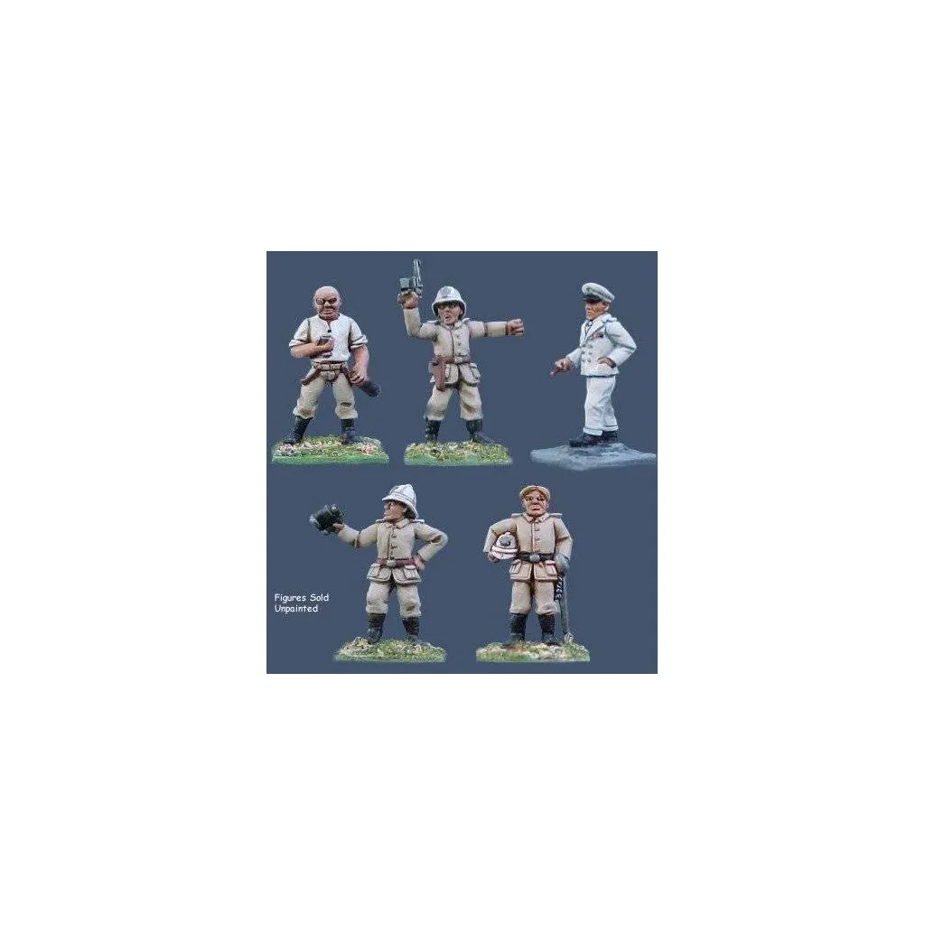 German Seebataillon Officers