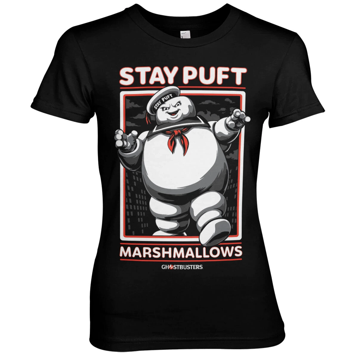Ghostbusters - stay puft marshmallows - t-shirt femme (s)