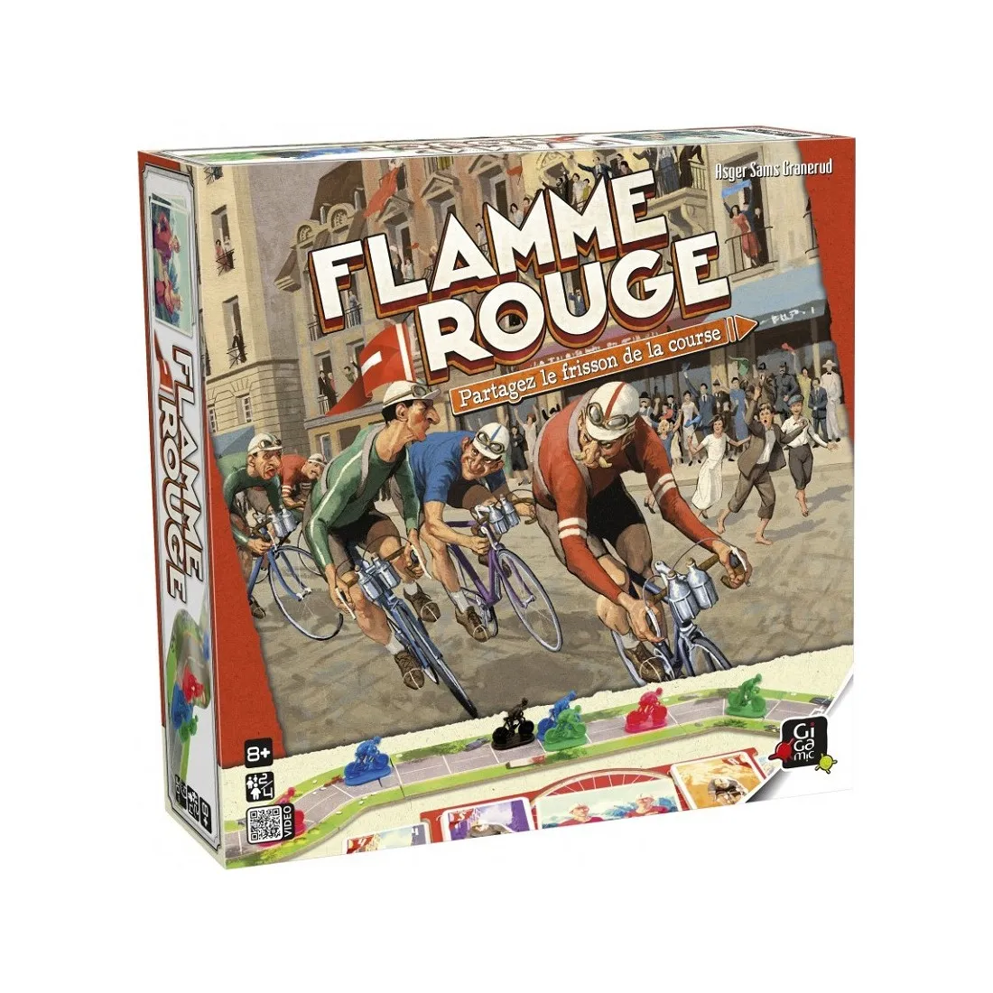 Jeu de société cyclisme - Flamme Rouge - Gigamic