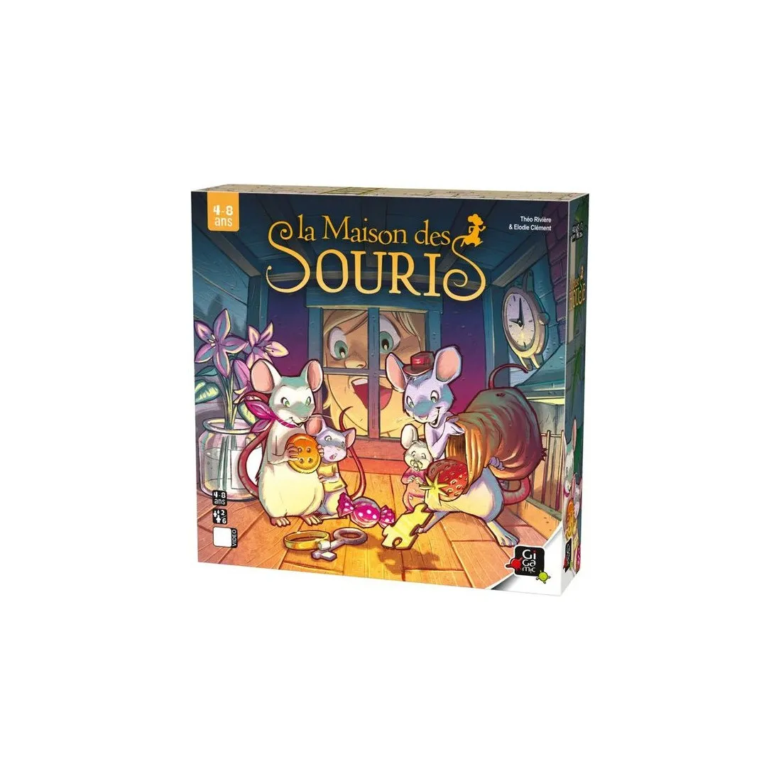 La maison des souris - jeu coopératif - Gigamic