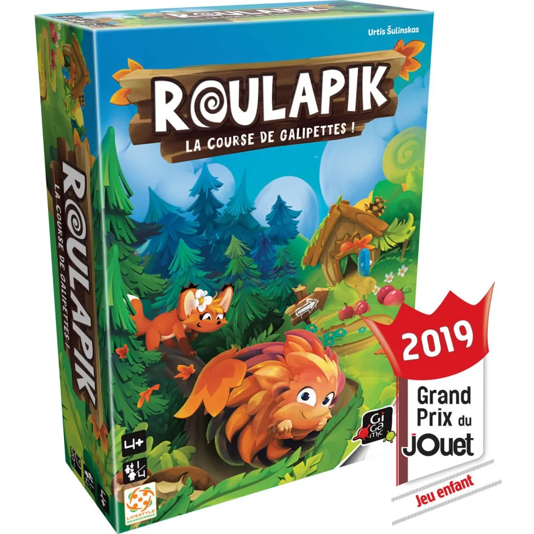 Le hérisson qui roule à pic Jeu de société