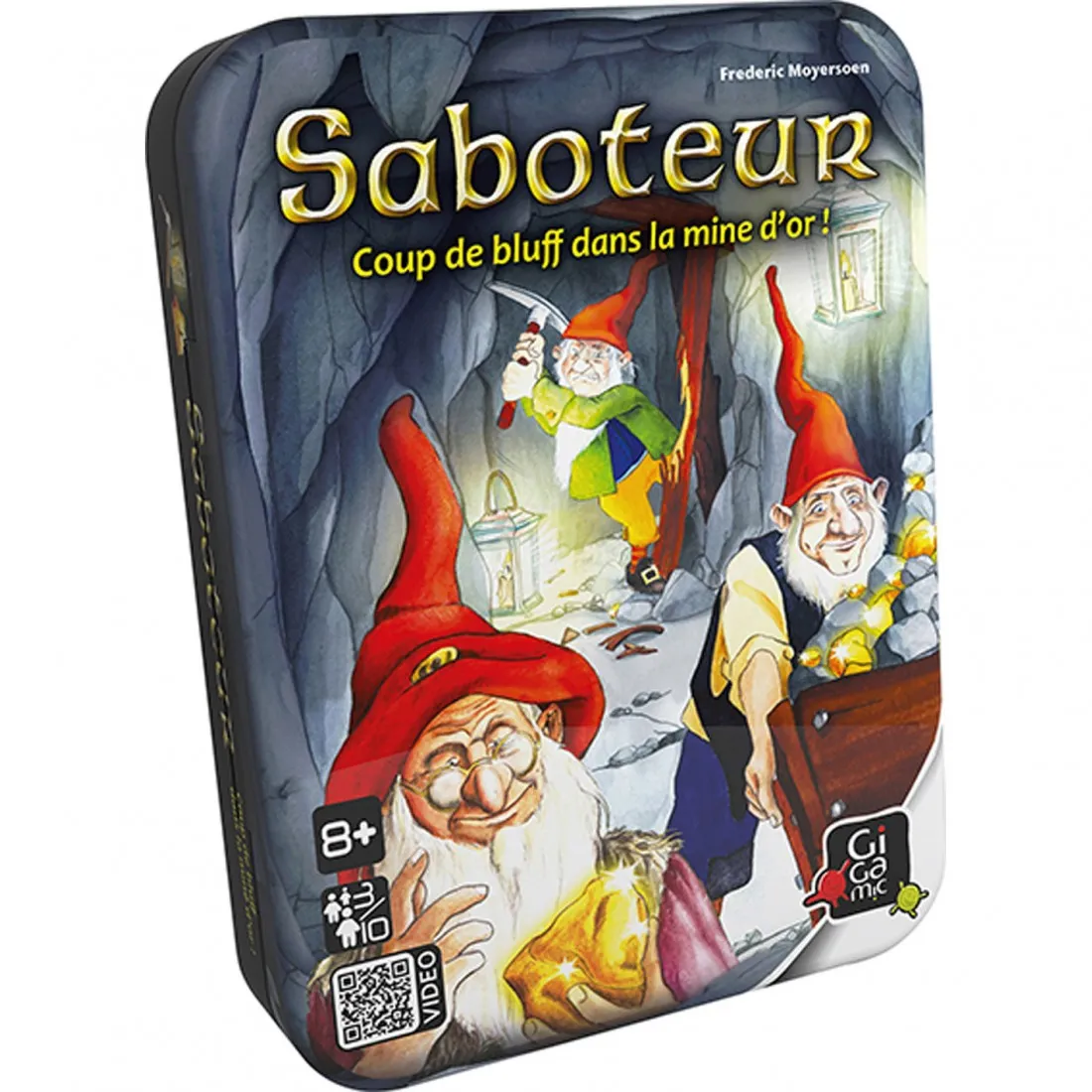 Jeu de société Saboteur - Nouveau Format - Dès 8 ans - Gigamic