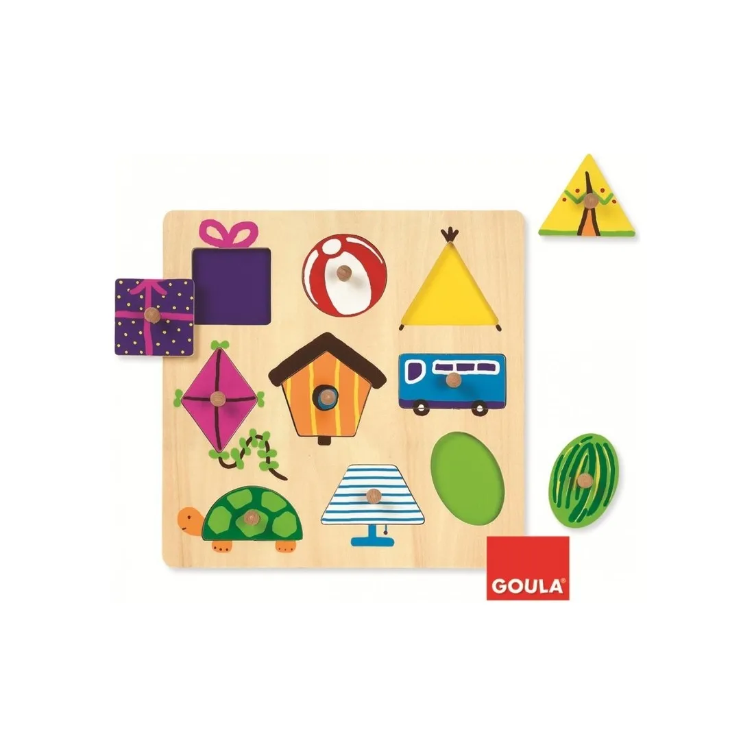 Encastrement Formes géométriques - 9 pc